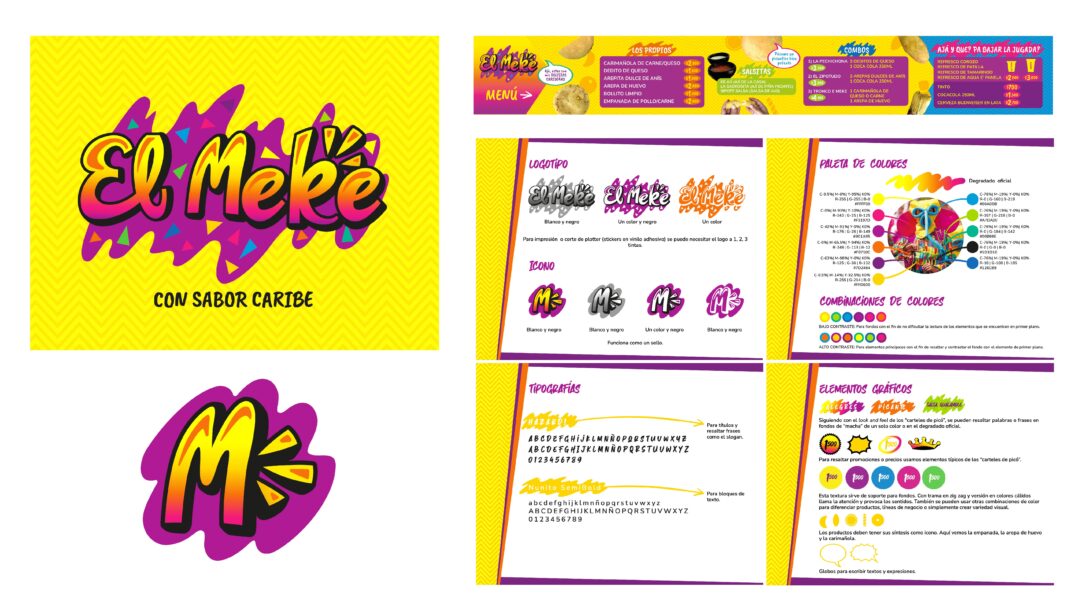 Branding para El Meke
