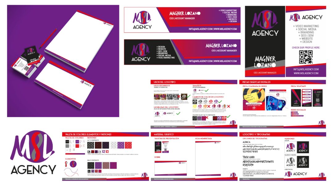 Branding para MSL Agency