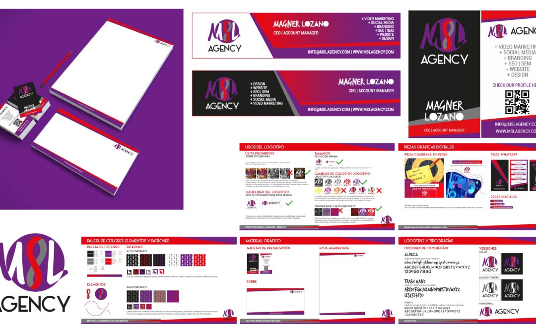 Branding para MSL Agency