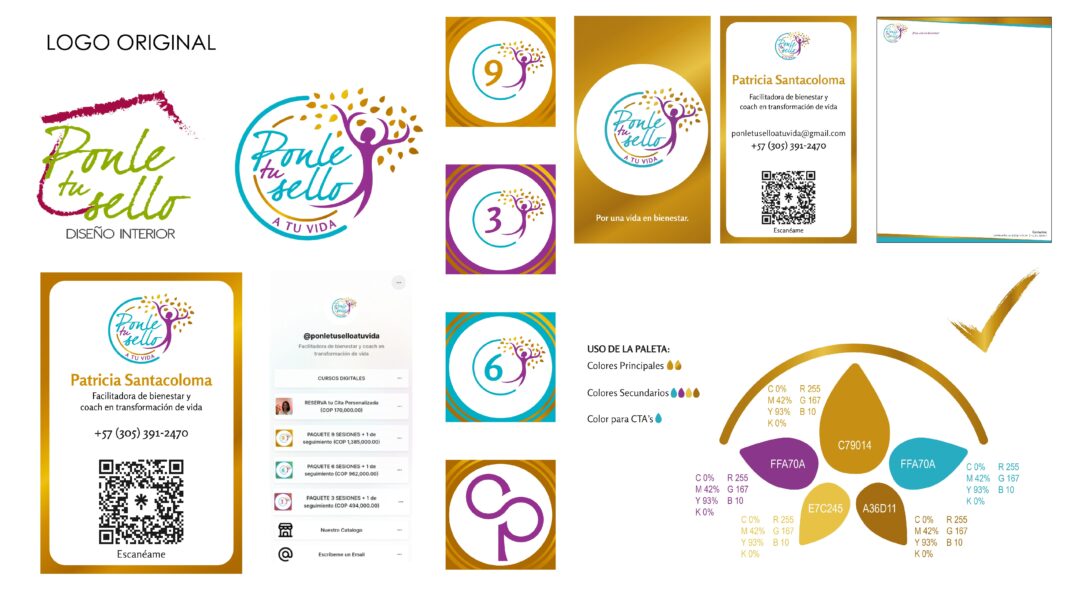 Branding para Ponle tu sello a tu vida